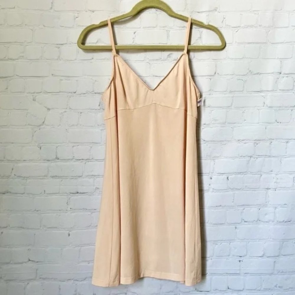 ZIMMERMANN Nude Slip Dress w/ Adjustable Straps